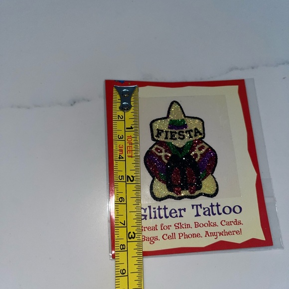 NWOT 7 glitter tattoos for your skin, books, phone, bags, cards, anywhere! - Picture 8 of 10